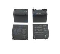 JZC/HF32F-005/012/024VDC-HS / HS3 / ZS3 / HSL3 / HSLQ3 3A 5A 8A 10A 250VAC, relais 4 broches 5 broches 5V 12V 24V JZC-32F-G-012-HS 5 pièces(005 (5VDC),HF32F-HSL3 (5A 4P))