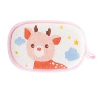 JzcsdkSIL Éponge de bain pour bébé - Motif dessin animé - Éponge de douche en mousse - Brosse à frotter pour enfants et tout-petits