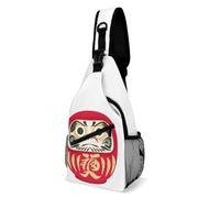 JZemdybill Sac à bandoulière Fortune Daruma, sac à bandoulière pour voyage, shopping, sport