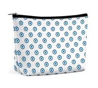 JZemdybill Trousse à cosmétiques, trousse de maquillage mauvais yeux, trousse de toilette portable avec fermeture éclair pour un usage quotidien, voyage