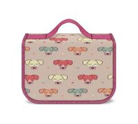 JZemdybill Trousse de toilette à suspendre, jolie trousse de toilette Jack Russell Terrier, trousse de maquillage étanche pour voyage, affaires, vacances, Mignon Jack Russel Terrier, Taille unique