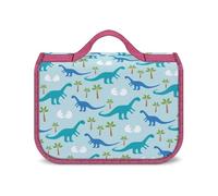 JZemdybill Trousse de toilette à suspendre, trousse de toilette imperméable pour voyage, affaires, vacances, Adorables dinosaures, Taille unique