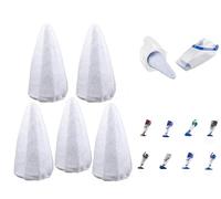 Jzenol Support en coton de rechange pour filtre d'aspirateur Pool Blaster (5 filtres coton)