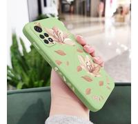 JZFDCLF Coque de téléphone à Motif Floral pour Xiaomi Redmi Note 14, 13, 12, 12S, 11, 11S, 10, 10A, 10T, 10S, 9T, 9, 8, 7 Pro Plus, 10C, 4G, 5G, Vert Clair, pour Note 13ProPlus