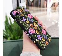 JZFDCLF Coque de téléphone à Motif pour Xiaomi Redmi Note 14, 13, 12, 12S, 11, 11S, 10, 10T, 10S, 9, 9S, 8, 7 Pro Plus, 4G, 5G, en Silicone Liquide, Noire, pour Note 14 ProPlus