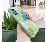 JZFDCLF Coque de téléphone Xiaomi pour Redmi Note 14, 13, 12, 12S, 11, 11S, 10, 10T, 10S, 9T, 9, 8, 7 Pro Plus, Redmi 10, 9, 9T, 4G, 5G, Vert Clair 2, pour Note 11 ProPlus 5G