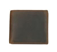 JZFOACHR 1 pièce Portefeuille à Fente Multi-Cartes Vintage Courte Portefeuille de Portefeuille de Portefeuille en détresse , A-9 * 11 * 2cm