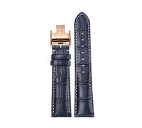 JZFOACHR 14 mm 19 mm 20 mm 21 mm en cuir authentique en cuir papillon