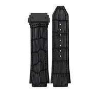 JZFOACHR 25 * 7 mm Vraie Cow Leather Watch Band For Classic Fusion Universe Series Men Belt Watch Band Butfly Buckl
