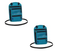 JZFOACHR 2pcs Femme Messager Portefeuille Multifonction Essentiel