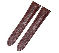 JZFOACHR Alligator Geuthesine Leather Watch Strap pour réservoir en solo London Calibo Leather Watch Band Men and Women 16 mm 18 mm 20mm 22 mm