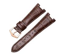 JZFOACHR Band de montre en cuir authentique pour Patek Philippe 5711 5712G Nautilus Montre des hommes et des femmes STRAPE SPECIAL WORG WORD 25 mm * 12 mm
