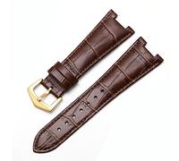 JZFOACHR Band de montre en cuir authentique pour Patek Philippe 5711 5712G Nautilus Montres hommes et femmes Notch spécial 25 mm * Sangle de montre 12 mm