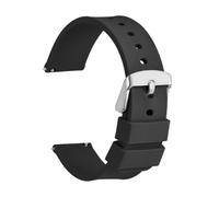 JZFOACHR Bandon de montre en caoutchouc en silicone 14 mm 16 mm 18 mm 19 mm 20 mm 21 mm 22 mm 24 mm ajustement pour hommes Bracelet de remplacement des femmes