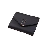 JZFOACHR Boucle Pliante Femme Portefeuille Carte de crédit Porte-Monnaie en Cuir Purse Money Bag Girl , A-11,5 * 9,5 cm