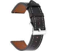 JZFOACHR Boutelles de poignet STRACTES MONTRALES MONTRES BANDES CEINTURES 20 mm 22 mm Femmes Hommes Cow Hide Band Bandle