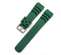 JZFOACHR Boutelles de poignet STRAP SILICONE ARRÉPRÉPORT DU TOUPE DE PLIBLE BANDE MONTRE 18 mm 20 mm 22 mm Accessoires pour les sports pour hommes