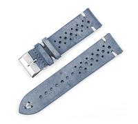JZFOACHR Brotte de montre en cuir bracelet Breatche à respiration 18 mm 20 mm 22 mm 24 mm Bracelets de montre de couture à main