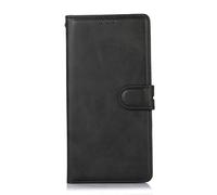 JZFOACHR Couverture Flip pour iPhone 16 Pro Max / 16 Pro / 16 Plus / 16, boîtier en Cuir de Portefeuille avec Fente de Carte Close magnétique Soft Shockproof Protection, Noir, 16 Pro Max