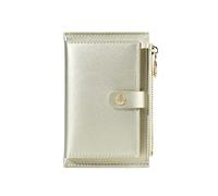 JZFOACHR Cuir Zipper Women's Fashion Fashion Short Dames Coin Purse Multifinection Carte Mini Female Female Money Clip, Luggage (C)