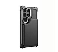 JZFOACHR Étui à Portefeuille pour Samsung Galaxy S24 Ultra / S24 Plus / S24, boîtier magnétique en Cuir élégant Hope TÉLÉPHONNELLE ÉLECTRIQUE APPORTEUR, Noir, S24 Plus 6.7 ''