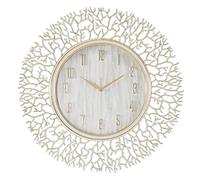 JZFOACHR Famille American Style Mur Clockcoral Tree Mur Mur Horloge de Style Moderne Art Mur Corloge Mur Mur pour la Cuisine Bureau à la Maison Place du Mur de Salon (C 51cm / 20in)