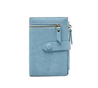 JZFOACHR Femmes Multifonction Portefeuilles Courts Zipper Mini PU en Cuir Femelle Sac à Main Fashion Dames Porte-Carte d'embrayage, Bagages (e)