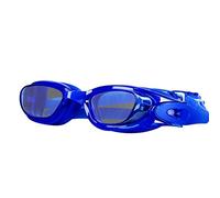 JZFOACHR Goggles de Natation, Lunettes sans Fusion Anti-Brouillard UV Protection Swimming Ggggles Triathlon pour Hommes Femmes Jeunes Enfants Enfants (E)