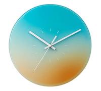 JZFOACHR Horloge Murale de Mode Colorful Moderne Light Luxury Clock pour Le Salon décor de Salon Horloges murales Non cochées de Batterie pour Le Bureau (H 30,5 cm / 12 Pouces)