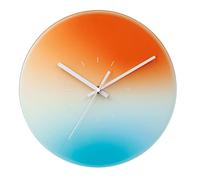 JZFOACHR Horloge Murale de Mode Colorful Moderne Light Luxury Clock pour Le Salon décor de Salon Horloges murales Non cochées de Batterie pour Le Bureau (H 30,5 cm / 12 Pouces)