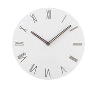 JZFOACHR Horloge Murale de Style Nordique Tissage de l'horloge Murale Moderne Simple Créative Creative Boho Farmhouse Wall Clock, pour Le Salon Chambre pour Le Bureau (Plumered 1)