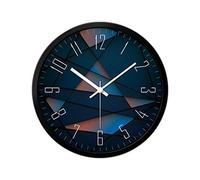 JZFOACHR Horloge Murale Mode décorative Murale muet ne Pas coche Quartz Watch métal