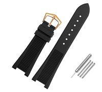 JZFOACHR Les accessoires des bandes de montre conviennent à Patek Philippe 5711 5712g Nautilus Watch Chain Special Notch Silicone Slicone 24-13 mm