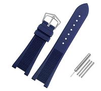 JZFOACHR Les accessoires des bandes de montre conviennent à Patek Philippe 5711 5712g Nautilus Watch Chain Special Notch Silicone Slicone 24-13 mm