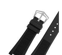 JZFOACHR Les accessoires des bandes de montre conviennent à Patek Philippe 5711 5712g Nautilus Watch Chain Special Notch Silicone Slicone 24-13 mm