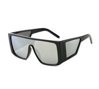 JZFOACHR Lunettes de Soleil carrées européennes pour Hommes et Femmes, Grandes Lunettes de Soleil surdimensionnées à Dessus Plat, Vintage rétro, Uv400, 2026