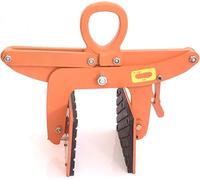 JZFOACHR Pinces de Levage Outils de Poutre Pince de Levage de Plaque Horizontale en Acier Pince de Suspension de Dalle de marbre Pince de Pierre en Bordure de Route (Une Couleur C)