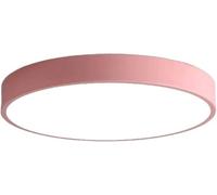 JZFOACHR Plafonnier Rond Moderne Ultra Fin en Fer - Lampe LED Blanche Brillante à économie d'énergie 6000 K pour la Maison et Le Studio - Luminaire décoratif élégant