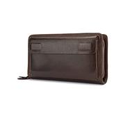 JZFOACHR Pocket de Monnaie de Grande capacité Portefeuille en Cuir féminin dans Les Sacs à Main gravés de Style de Style à la Fermeture Unisexe Poche