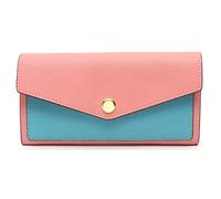 JZFOACHR Portefeuille, coloré de Portefeuille Long Femmes Summer Summer Téléphone Téléphone Purse Portable Cartes Pouchée Sac (D 19 * 9 * 2CM)