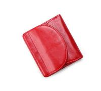 JZFOACHR Portefeuille Femmes Small Hlipper Carte Holder Portefeuilles pour Femmes Bourse de Monnaie Femelle Courte (Un 10,5 * 9,5 cm)