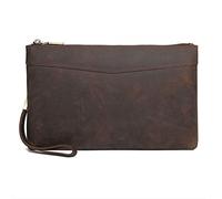 JZFOACHR Portefeuille, Sac d'embrayage pour Hommes de Grande capacité Business Handsbag Retro Portefeuille Casual Cutch Men's Bag (Un 15 * 25cm)