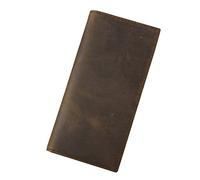JZFOACHR Portefeuilles, 1 pièce Business Long Wallet's Retro Retro Handmade Handmade Multi-Carte Portefeuille Business Wallet (A 18 * 9 * 2M)