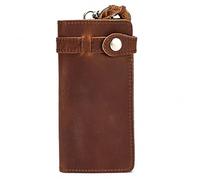 JZFOACHR Portefeuilles, 1 pièce Portefeuille Masculine Long Sac à Poche Anti-vol Retro Portefeuille Portefeuille Sac pour Hommes (b 18 * 2 * 9cm)