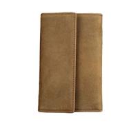 JZFOACHR Portefeuilles, Portefeuille de Portefeuille pour Hommes rétro Medium Fait à la Main Moyen et Long Bill Wallet (B 15 * 10 * 3M)