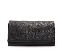 JZFOACHR Portefeuilles, Portefeuille Long pour Femmes de Style Simple, Porte-Carte Multi-Poches, Sacs à Main Fonctionnels Quotidiens (c 10,5 * 8,5 * 1,5 cm)
