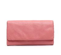 JZFOACHR Portefeuilles, Portefeuille Long pour Femmes de Style Simple, Porte-Carte Multi-Poches, Sacs à Main Fonctionnels Quotidiens (c 10,5 * 8,5 * 1,5 cm)