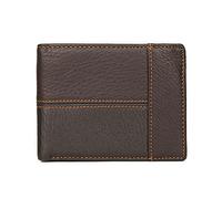 JZFOACHR Portefeuilles, Portefeuille rétro de Portefeuille pour Hommes à Courte Fermeture à Courte Fermeture à glissière à glissière Business Wallet Men (Un 12 * 9,5 cm)