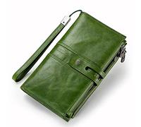 JZFOACHR Portefeuilles, Portefeuilles Strap Strap POURNE Femme SOLLET Long pour Femmes SAL SAGLE DE TÉLÉPHONE DE Carte DE Conception DE HASP (A 20 * 12 * 3CM)