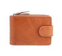 JZFOACHR Portefeuilles, Support de Carte multifonctionnelle Porte-Cartes à Grande capacité Sac à Fermeture éclair de Portefeuille rétro (b 12 * 8 * 3cm)